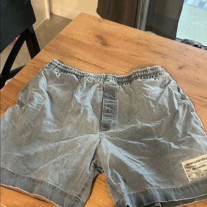 Abercrombie Gray Distressed Patch